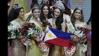 Video thumbnail of "Karen Ibasco, ha sido declarada la ganadora del concurso de belleza Miss Tierra 2017"