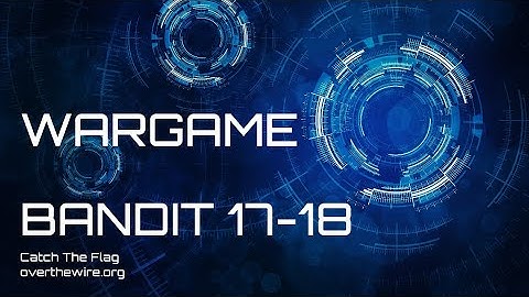 🔐 Bandit Level 17-18 CTF Wargame Walkthrough | OverTheWire.org