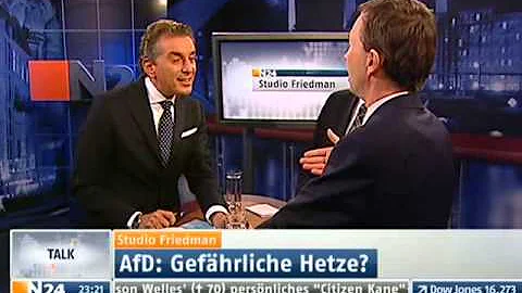 N24 27.02.2014 AfD bei Friedmann - Prof. Bernd Luc...