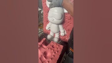 Các bước sản xuất tượng chú hề kawas decor theo yêu cầu giá tốt tại xưởng Compositesaigon #diy #frp