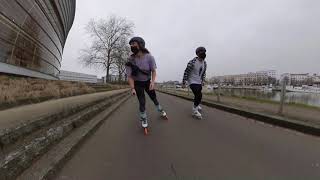 inline skating voyage in Nantes (pascal briand vlog 341)