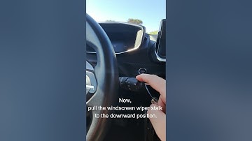 Do you know how to lift up your windshield wipers? (Peugeot models)