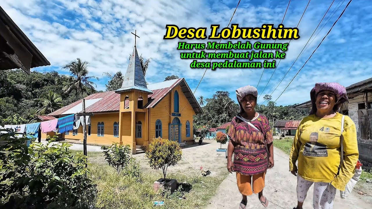 Suasana Desa Lobusihim‼️pedalaman Kabupaten Tapanuli utara yang jarang di ketahui