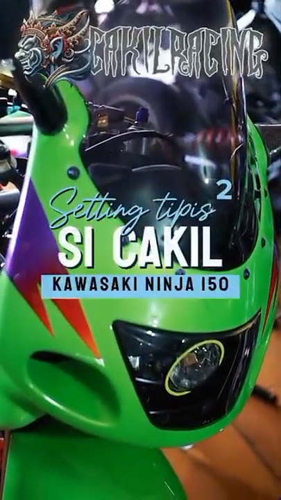 Treatment harian Kawasaki Ninja150. #bmcracing #ninja150cc  More info via WA di 0812-8299-8893