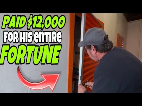 $12,000 Abandoned Storage Unit