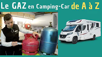 Quelle bouteille de gaz dans un camping car ?