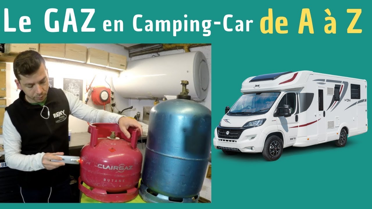 GES Boitier gaz avec raccord rapide pour fourgon aménagé.