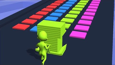 STACK COLORS Gameplay All Levels Walkthrough Games New Update Android, iOS MOBILE