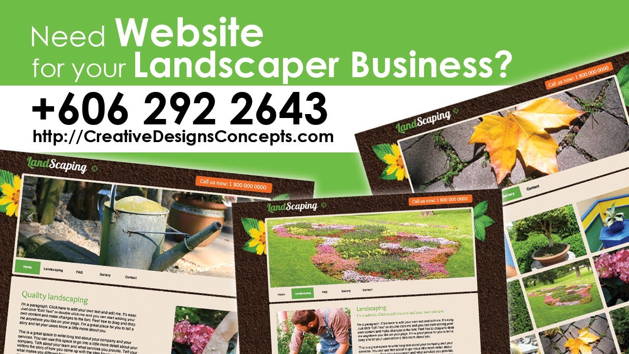 Land Scape-Landscaping Web Design Melaka | +60 6 2922643 - YouTube
