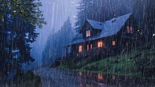 Deep Sleep During the Rainy Night - Rain Sounds For Sleeping - Relax & Fall Asleep FAST