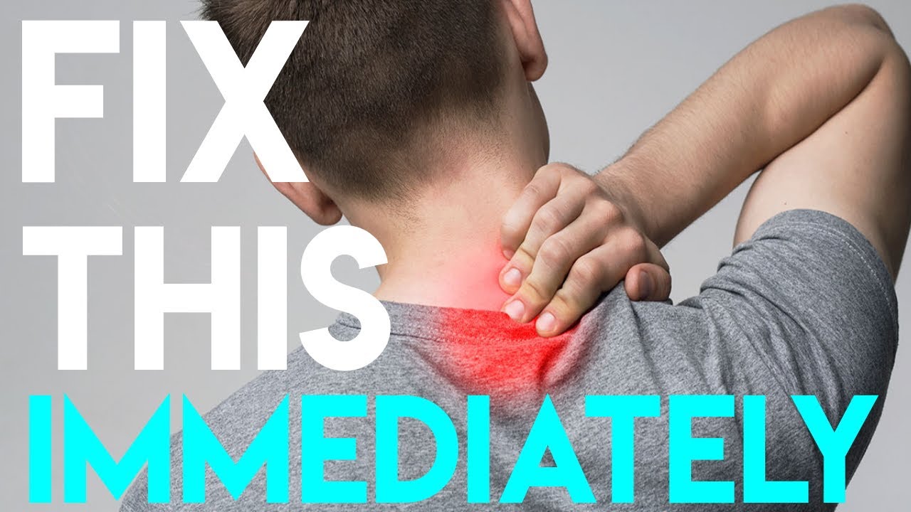 How To Fix Stiff Neck Immediately It Works Youtube