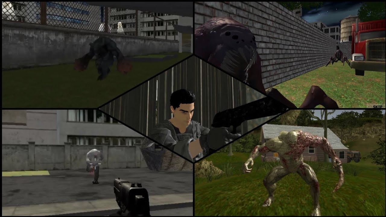 Zomdie monsters 8 mutants all bosses and fight boss ending 