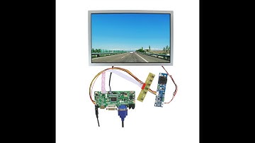 12.1" 1000cd Brightness 16:10 1280x800 LCD Screen With HDMI DVI VGA LCD Controller Board M.NT68676