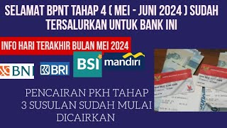 Bpnt cair 400rb di bank ini pkh susulan tahap 3 bank mandiri bni bri hari jumat 31 mei 2024