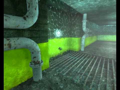 HL2 Waterfall tunnel