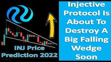 Injective Protocol Is About To Destroy A Big Falling Wedge Soon | INJ Price Prediction 2022