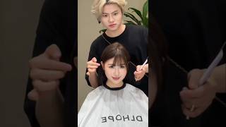 Cute Korean Bob Hairstyle Tutorial for Girls 💇♀️✨ #girlshairstyle #koreandrama