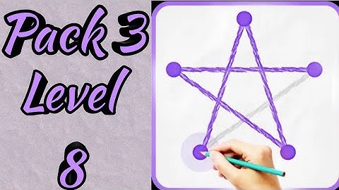 One Draw Puzzle-Drawing Games Pack 3 Level 8 Android Gameplay