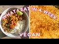 what I eat in a week | vegan 2020