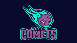 After Effects comet logo animation intro template (no software needed)