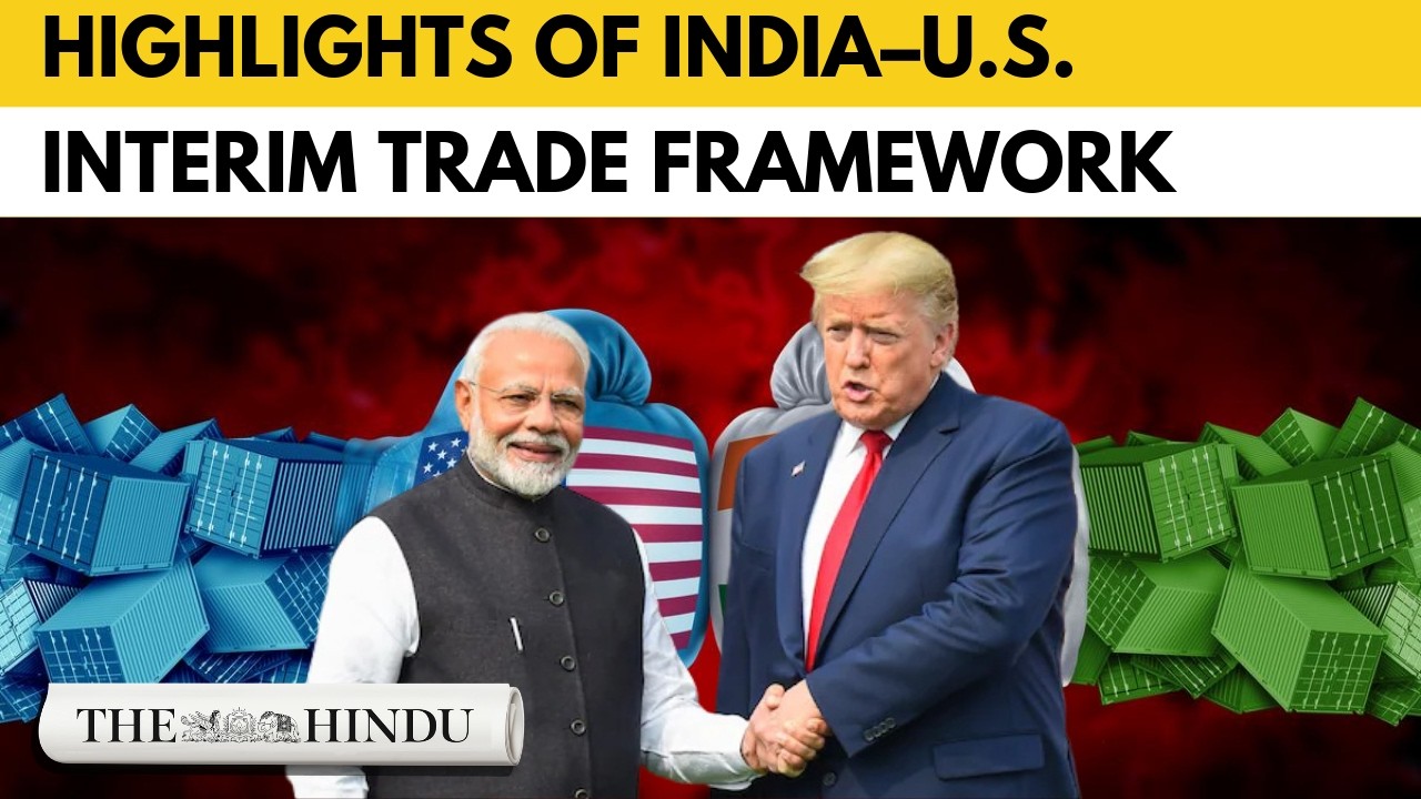 India–U.S. trade framework: What the interim deal means