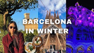 Winter in Barcelona | 4 day itinerary, business trip travel vlog