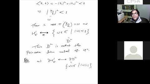 "Hyperbolic Geometry" by Prof. Krishnendu Gongopadhyay (Part. 3/3)
