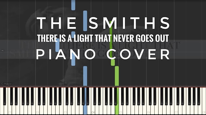 There Is a Light That Never Goes Out Piano version - Piano performance video thumbnail