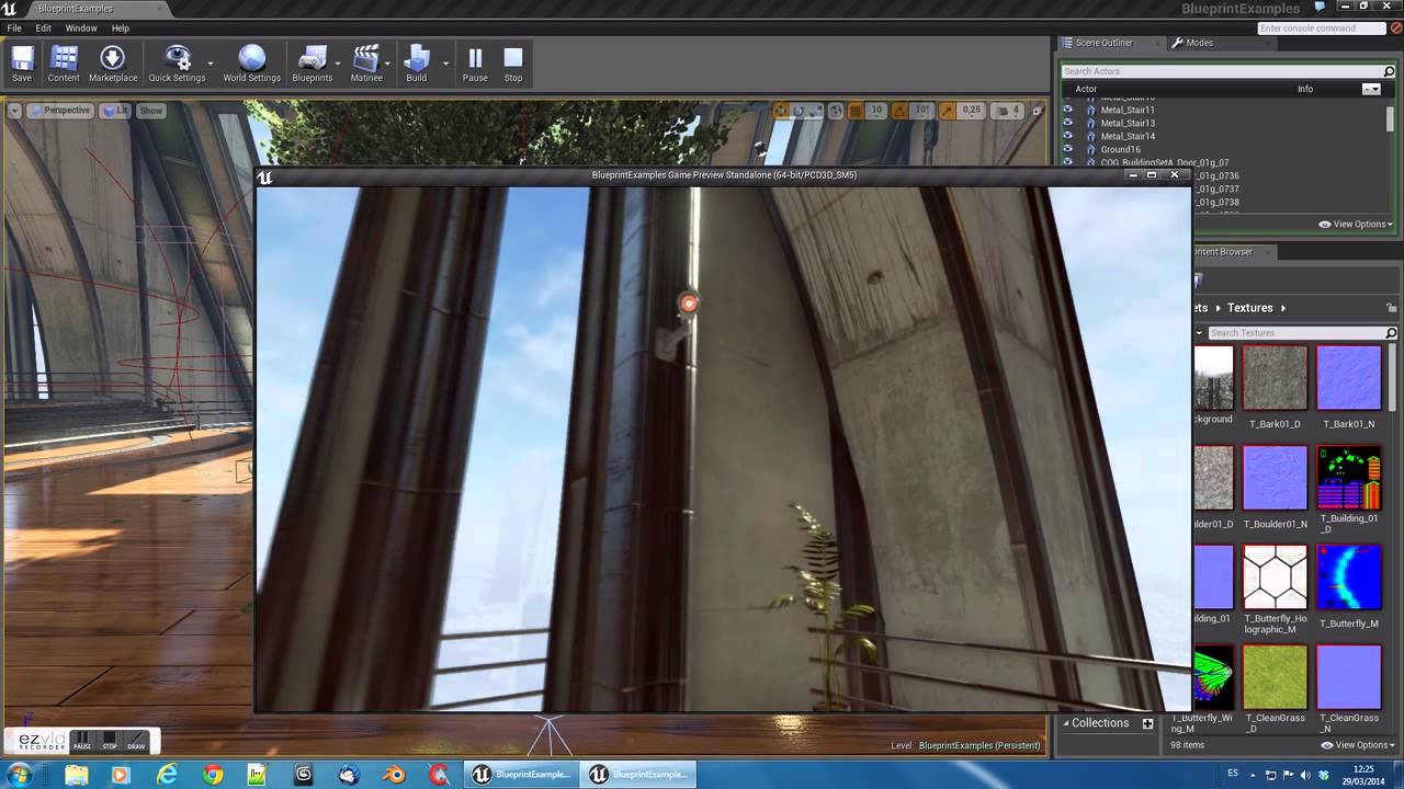 unreal engine 4 blueprint office example overview youtube blueprint office