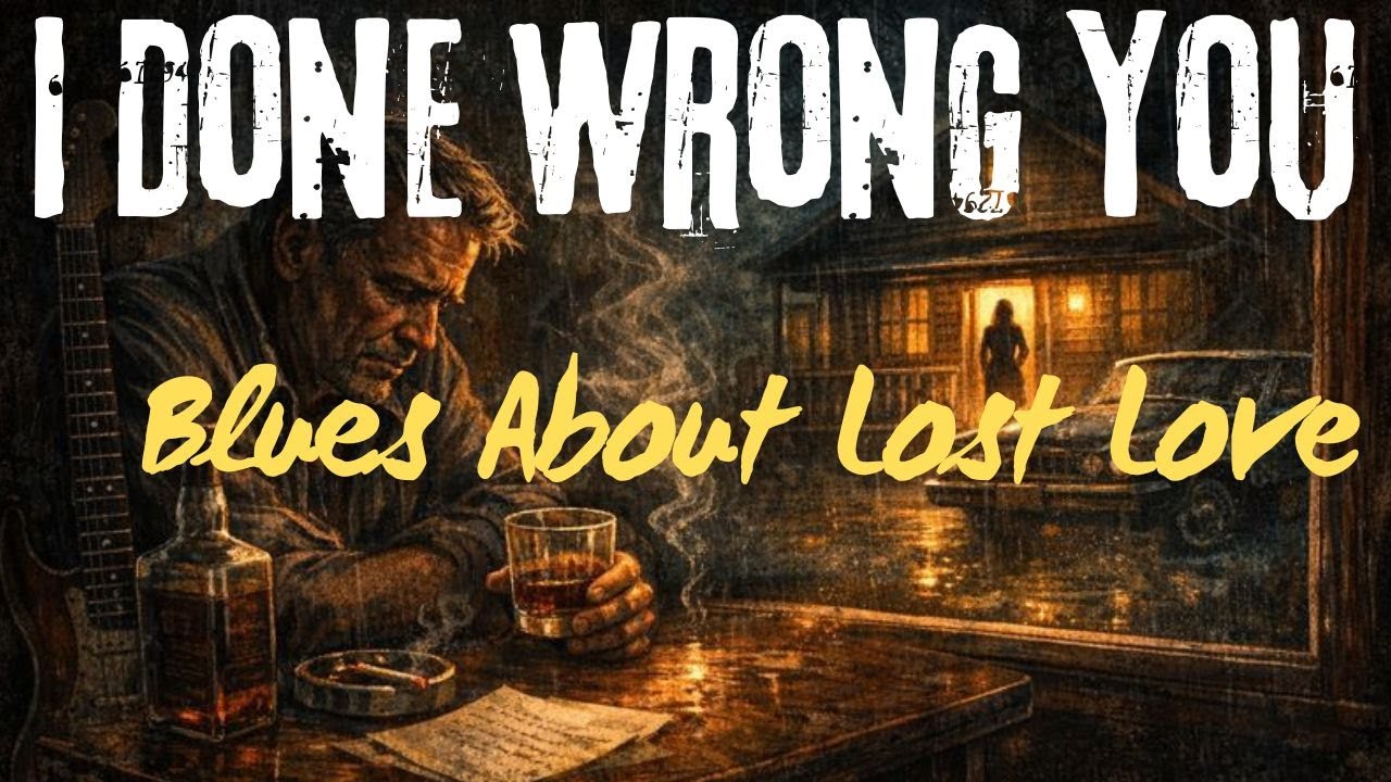 I Done Wrong You | Slow Whiskey Blues About Cheating, Regret & Lost Love