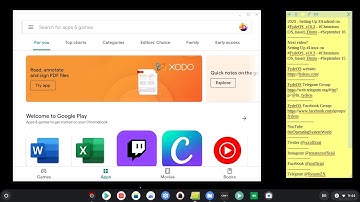 2020 - Setting Up #Android on #FydeOS_v10_2 - #ChromiumOS_based_Distro - #September 16
