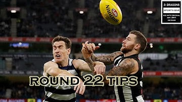 AFL 2023 - Round 22 Tips
