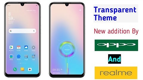 Transparent Theme For oppo And Realme || Without 5 min Trial