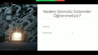 Gömülü Sistemler Eğitimi- Birinci Hafta (Uygulamalı)