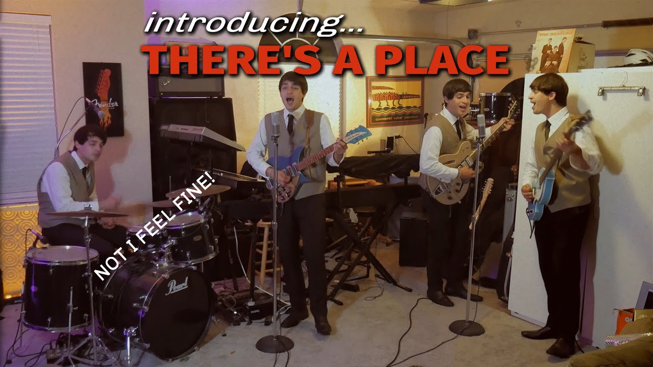 The Beatles - I Feel Fi... There's A Place - Cover in 4K