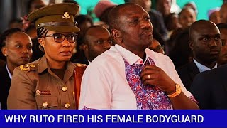 POLITICS: Why President Ruto Fired His Female Bodyguard Lt. Colonel Damaris Agnetta