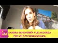 Sandra Echeverría es acosada por fan.  | Ventaneando