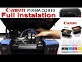 Cannon Pixima G2010 Printer Full installation