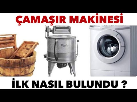 Video: Çamaşır Makinesini Kim Ve Ne Zaman Icat Etti