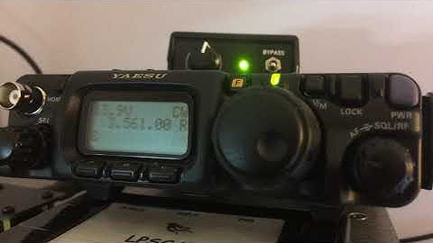 SCAF Filter testing on 80m