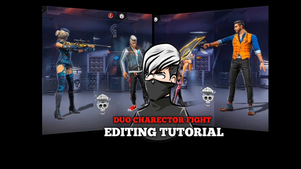 DUO CHARECTOR FIGHT EDITING TUTORIAL @sairexff09