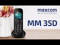 Стаціонарний мобільний GSM-телефон Maxcom MM35D для офісу