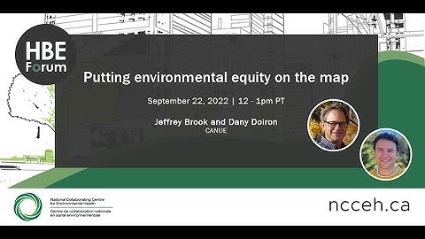 Putting environmental equity on the map