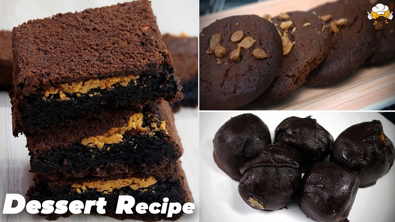 Peanut Butter Stuffed Brownie Best Dessert Recipe YouTube