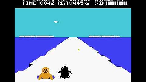 Antarctic Adventure ( chim cánh cụt ) - Full game NES