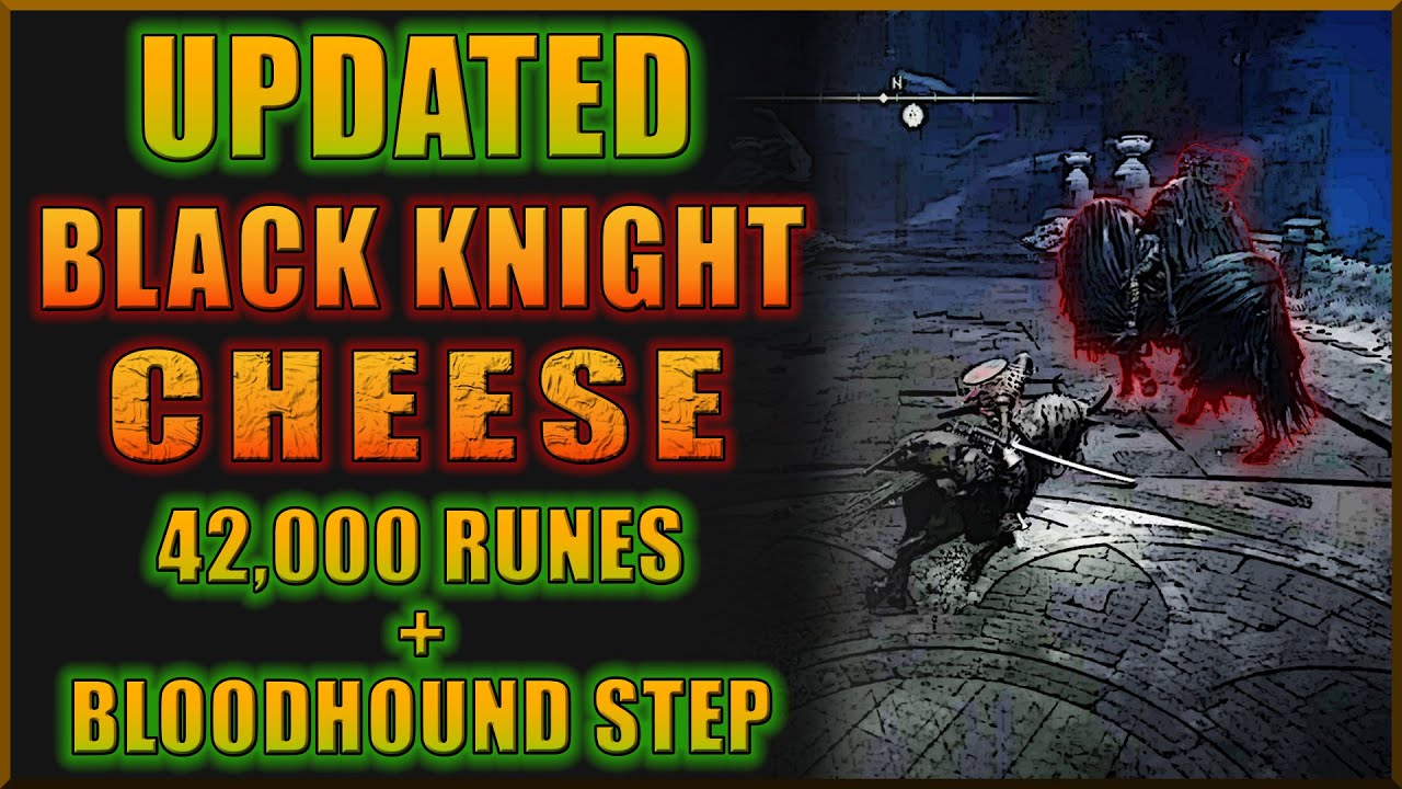 NEW way to Cheese Black Knights Cavalry Boss in Caelid Elden Ring YouTube