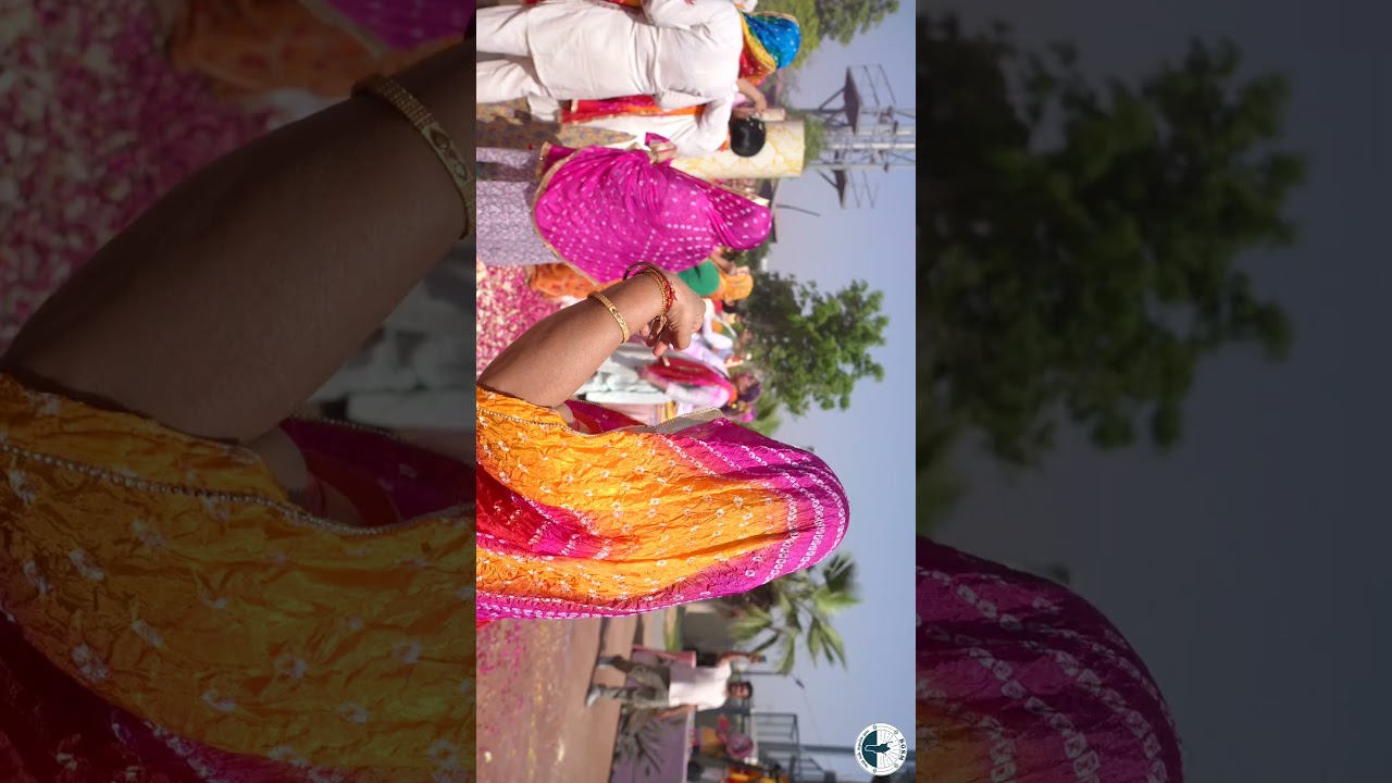 Holi in Vrindavan — where every color feels like the divine love of Radha and Krishna. 🎨✨ #holi