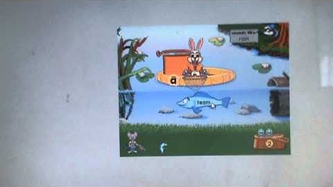 Reader Rabbit 2 Gameplay - Vowel Pond Level 2 Part 2
