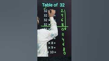 Table of 32 trick | #tricks #maths #shorts #short #tableof32 #katarsinghclasses #youtubeshorts #cbse