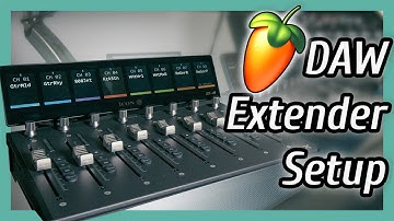 How To Setup a DAW Controller EXTENDER In FL Studio